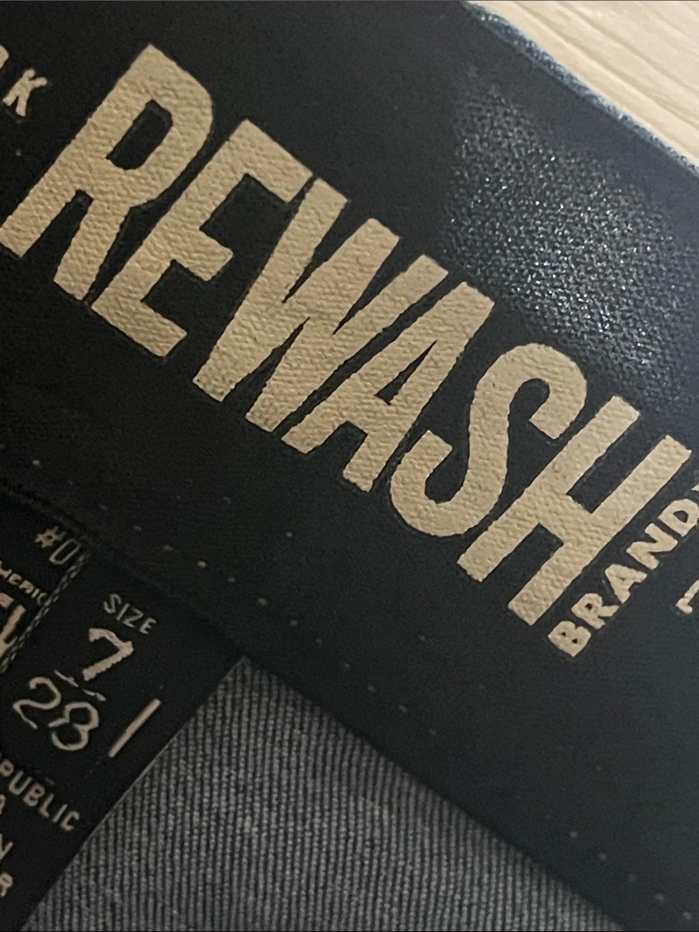 Rewash Blue Kick Flare crop Jeans Size 7/28